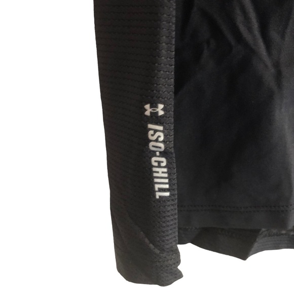 Under Armour ISO Chill Fitted Short Sleeve Top Black XS - Picture 9 of 13